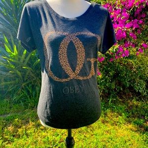 OBEY brand women's shirt size XS